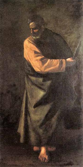 Francisco de Zurbaran Sao Bartolomeu Norge oil painting art